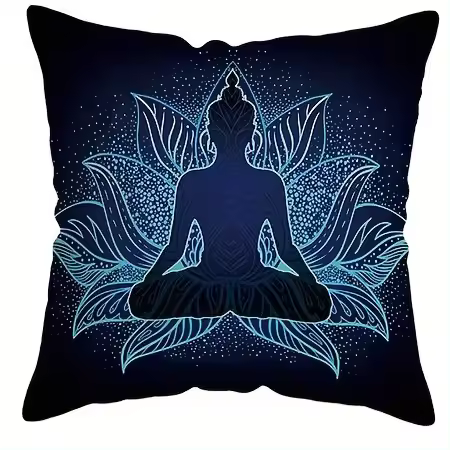 Funda de almohada con diseño bohemio colorido, funda de cojín para sofá y dormitorio, estampado de una cara sin núcleo de almohada - 1