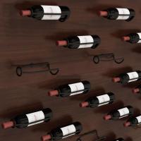 Estante de vino tinto individual, estante de exhibición creativo, estilo europeo, marco decorativo montado en la pared, suspensión - details 5
