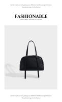 Bolso de bolos retro de gran capacidad para mujer, ambiente premium, casual, versátil, bolso de hombro portátil para viajeros - details 11