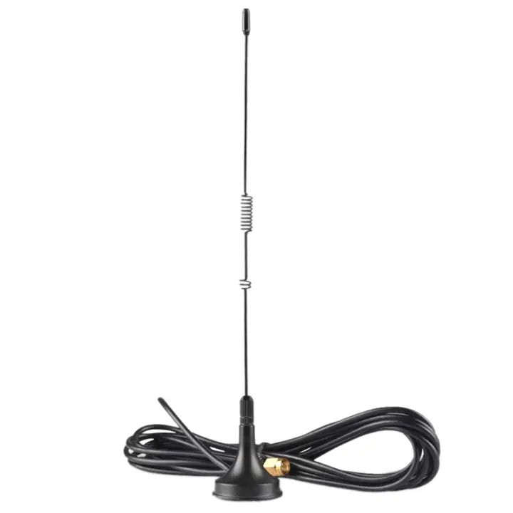 Antena magnética móvil de doble banda, radio bidireccional Yaesu, SMA-Macho, UT-106UV - 1