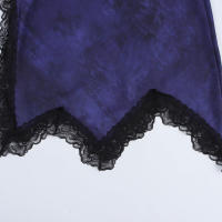 Vestido Elegante de Encaje Primavera para Mujer OUWU Sexy Detalle de Cinturón Fino en U con Cuello en V Vestido Cruzado a la Moda para Damas - details 7