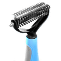 Cepillo removedor de pelo para mascotas, peine para gatos, pelo largo y corto, cuidado de mascotas, accesorios para perros - details 9