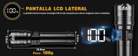 linternas led alta potencia recargable linterna led alta potencia