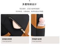 Mochila De diseño antirrobo para mujer, bolso de tela de nailon de alta calidad, elegante - details 10