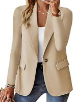 Nueva Chaqueta De Mujer 2023 Moda Casual Elegante Tre De Negocio Manga Larga Oficina señora Blazer Vestido De Mujer - details 3