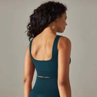 Sujetadores deportivos sin costuras para mujer, ropa interior a prueba de golpes para correr en el gimnasio, top corto, sujetador de yoga transpirable - details 23