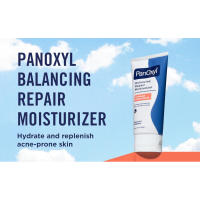 PanOxyl PM Crema hidratante reparadora equilibrante con niacinamida, ceramidas Cica, piel hidratante propensa al acné y piel seca, - details 1