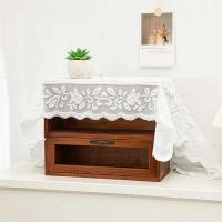 Cubierta de mesa de comedor Ense blanca, mantel floral nórdico, suministros vintage para bodas y fiestas, decoración de escritorio para el hogar - details 7