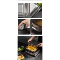 Juego de Fiambrera de Acero Inoxidable 304 Caja Bento con Calefacción para Microondas - details 13