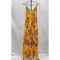 Vestido de novia floral francés para mujer, verano 2024, elegante estilo bohemio vintage con cintura ceñida, hasta la rodilla. - details 34