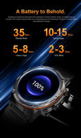 Reloj inteligente Con Láser Infrarrojo Para Hombre,Rayos Ultravioleta.Pantalla AMOLED De 1,39 Pulgadas, Dispositivo Resistente Al Agua IP68, Con Seguimiento De llamadas De Voz, GPS, 100+ Modo Deportivo, 500MAH, NFC, Control Del Ritmo Cardíaco,Nuevo 2025 - details 14