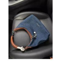 Bolso De Las Axilas De Mezclilla Informal Vintage Bolso De Mano De Gran Capacidad Bolso De Cubo De Hombro De Moda - details 1