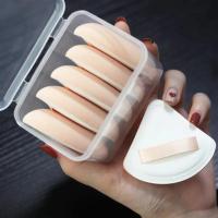 Esponja de base portátil en forma de gota para mujer, herramientas de belleza y maquillaje, 5 uds. - details 2