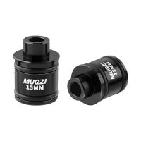 Adaptador de eje pasante para buje de bicicleta, aleación de aluminio, 12/15mm, convertidor de buje de bicicleta de liberación rápida, modificación reemplazable, 2 uds. - details 3