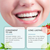 Manchas de aliento fresco, sarro dental, limpieza profunda, olor, sabor limpio, spray para cuidado bucal - details 6