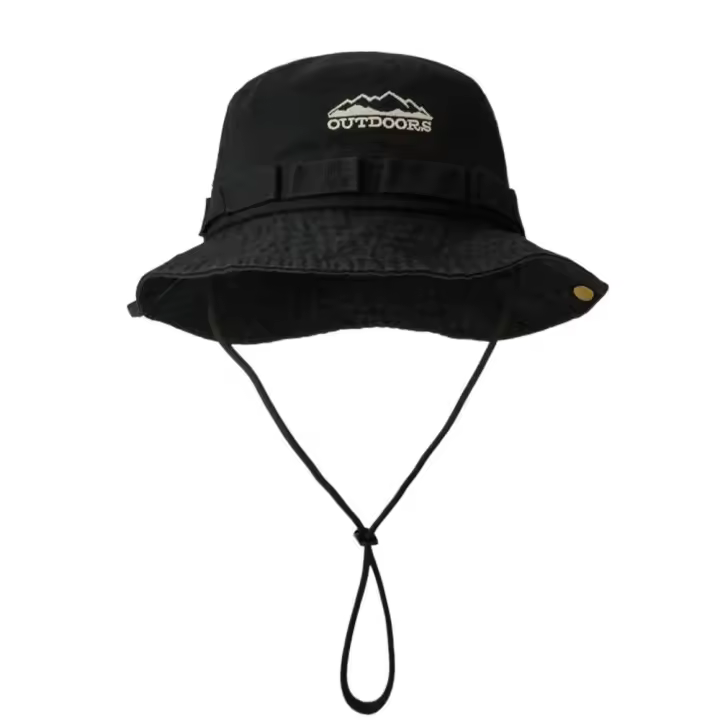 Sombrero de vaquero occidental de Color sólido, protección solar de ala grande, sombrero de pescador para senderismo, sombrero para el sol, protección solar, gorra de cubo para exteriores - 1