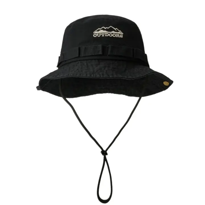 Sombrero de vaquero occidental de Color sólido, protección solar de ala grande, sombrero de pescador para senderismo, sombrero para el sol, protección solar, gorra de cubo para exteriores - 1