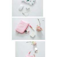 Nueva bolsa de cosméticos Simple, bolsa de almacenamiento de cables de datos multifuncional portátil, bolsa de acabado, organizador portátil de viaje y negocios - details 9