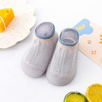 Calcetines de malla antideslizantes para niños pequeños, zapatos transpirables de fondo suave para interiores, primavera y verano - details 8
