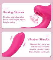 Vibrador de punto G para mujer, consolador estimulador al vacío, potente succionador de clítoris, Juguetes sexuales para adultos, 20 modos - details 1