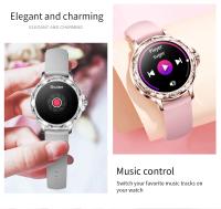Reloj Inteligente para Mujeres Pantalla Táctil Completa 1.2inch Bluetooth Respuesta Llamada Whatsapp Notificación Smartwatch para Android iPhone Material de la Carcasa Aleación Forma Redonda Resolución de Pantalla 240*240 - details 9