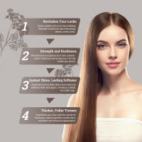 Dense para prevenir la caída, fijar y reparar el spray para el cuidado del cabello denso, fuerte y grueso - details 4