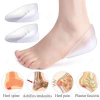 EiD-plantillas de Gel de silicona suave para el talón, soporte para el dolor de pies, masajeador de pies, cuidado, plantilla de medio talón, aumento de altura - details 3