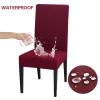 Funda impermeable para silla de comedor, funda elástica para silla, Protector de silla lavable extraíble para el hogar, restaurante, cocina, banquete - details 7