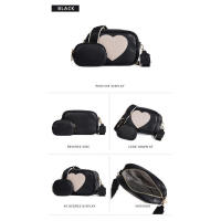 Bolso bandolera práctico para mujer con diseño con amor Mini madre e hijo - details 4