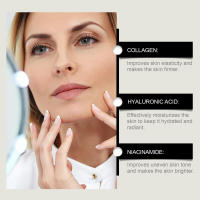 Crema Hidratante Suave de Colágeno, piel facial hidratante, suave y delicada. Es un hidratante diario para el cuidado de la piel. - details 7