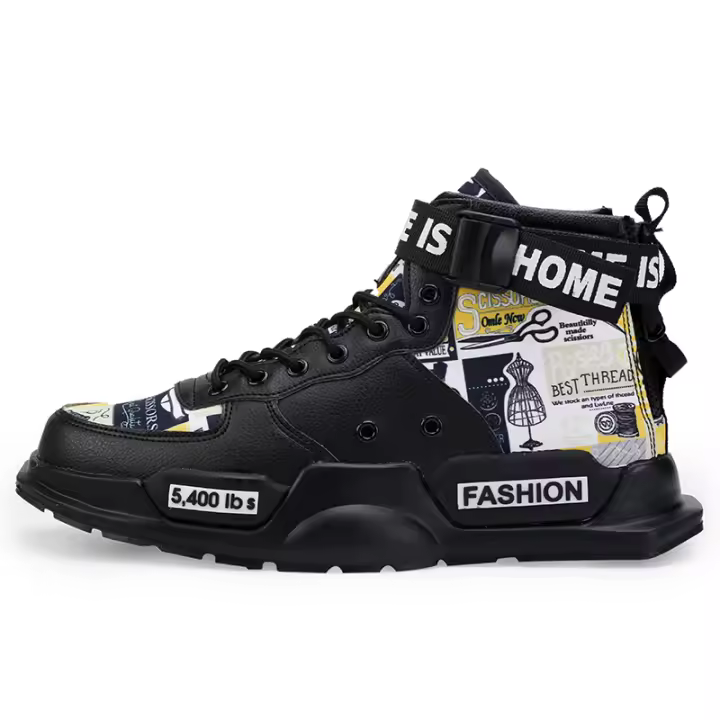 Zapatillas deportivas transpirables para hombre, zapatos de marca de alta calidad, informales, a la moda, para baloncesto, tenis al aire libre - 1
