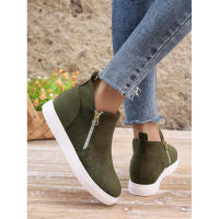 Zapatillas Casuales de Moda para Mujer Suela Plana Cómoda con Cabeza Redonda - details 2