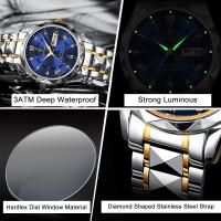 Reloj de Cuarzo POEDAGAR Original de Acero Inoxidable con Luz Luminosiva - details 5