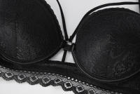 Conjunto de sujetador sexy de encaje, ropa interior de alta calidad, Bragas para mujer - details 4