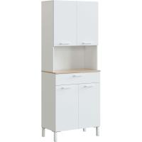 0F9940A - Alacena de Cocina, aparador Comedor, recibidor, Mueble Auxiliar 4 Puertas + 1 Cajon y Estante Interior - details 4