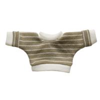 Ropa de muñeca de algodón, camiseta interior a rayas, ropa de muñeca de felpa de Color sólido, suéter de 15cm, ropa de muñeca sin atributos de alta calidad - details 11