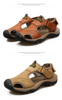 RUNSUN DAILY Sandalias de Verano Hechas a Mano Zapatos Casuales de Playa para Hombres y Mujeres - details 14