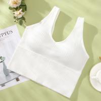 Sujetador largo inalámbrico sin espalda para mujer, trajes de otoño, frescura de otoño, informal, cómodo, transpirable, lencería, sujetadores para mujer, sujetadores push up para mujer, ropa - details 0