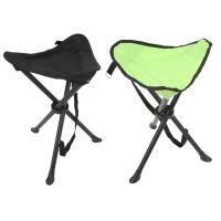 Una silla portátil con trípode y taburete plegable con una capacidad de peso de 200 kilogramos, perfecta para acampar, pescar al aire libre y - details 4