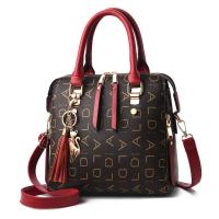 Bolso de Mano de Letras de Moda Bolso de Hombro de Cuero PU con Borlas Gran Capacidad - details 0