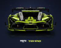 MoYu Lamborghini 3000 GTR Versión de Pista Kit de Bloques de Construcción de Coche Deportivo - details 15