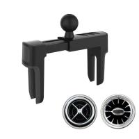 Abrazadera para coche, salida de aire circular, asiento con cabezal de bola de 17mm, soporte móvil para coche, accesorios de soporte GPS - details 0