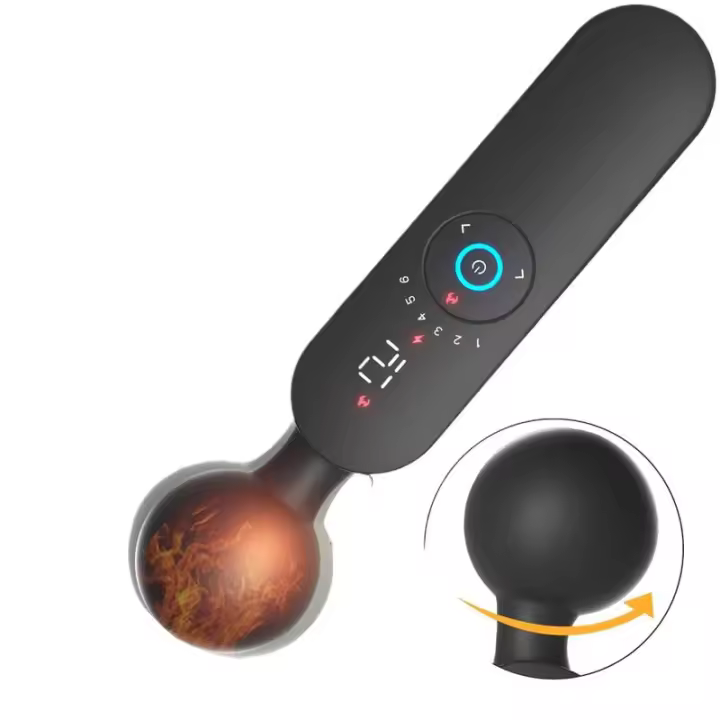 Embalaje privado SEXY AV Vibrador Smart Heating Magic Wand 72 modos Pantalla digital G-Spot Clitoris Estimulador Juguetes sexuales para masturbador femenino - 1
