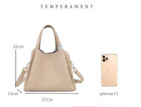 Bolsos bolsos de las mujeres 2025 nueva moda portátil bolsas de cubo de gran capacidad de hombro bolsas de mensajero bolsas de las mujeres. - details 2