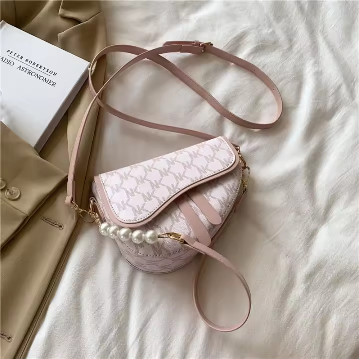 Bolso de diseñador de nicho para mujer, bandolera versátil de verano, bolso de hombro para axila, bolso de sillín elegante a la moda - 1