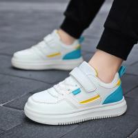Zapatos De Malla de Cuero para Niños y Niñas Zapatillas Deportivas Blancas Transpirables - details 20