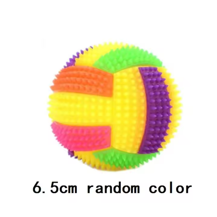Pelota Brillante para Perros Juguete Led para Cachorros Pelota Masticable Hinchable para Perros - 1