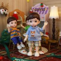 Juego de muñecas articuladas para niños, muñeca articulada de bolas, 6 pulgadas, ropa diferente, regalo Ideal para niños, 1 Juego - details 1