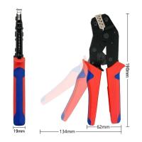 Alicates de Crimping de Electricidad ERGONÓMICOS Herramienta de Crimping de Cable de Ratchet para Automóviles con Términos de Barril Abierto de 600PCS - details 5