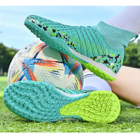 Botas de fútbol para hombre, botines de fútbol TF/FG, zapatos de entrenamiento resistentes al desgaste para niños, zapatillas antideslizantes para exteriores, talla 34-45 - details 21